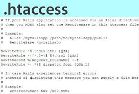 فایل htaccess در طراحی سایت مورد کاربرد قرار می گیرد.