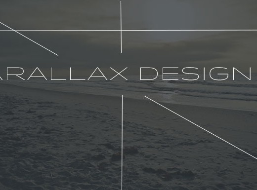 طراحی وب سایت پارالاکس 